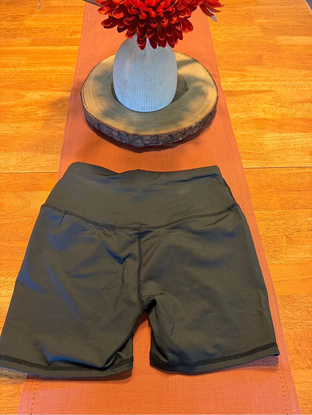 Women’s Black Active Bike Shorts - Comfortable High-Waist - Picture 2 of 4